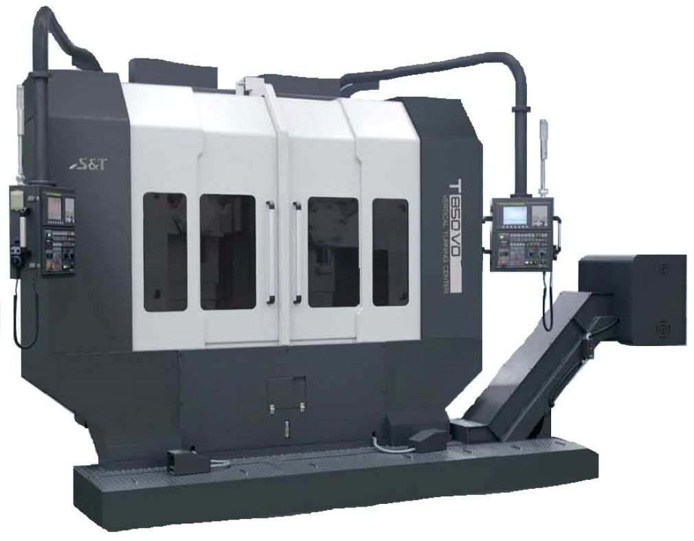 S&T DYNAMICS T850VD CNC Turning Centers, Vertical CNC Turning | Machinery Management